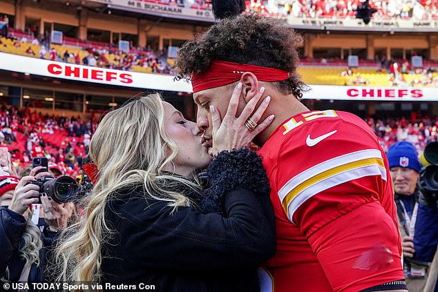 Chiefs star Patrick Mahomes and his wife Brittany revealed they were expecting a girl