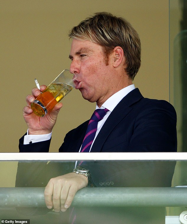 The cricket commentator highlighted the spin king's humour, which ultimately highlighted his cigarette addiction.