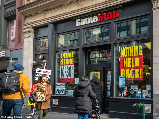 The store has particularly struggled to sell new and used video game discs in-store as Americans turn to digital downloads, streaming and online shopping