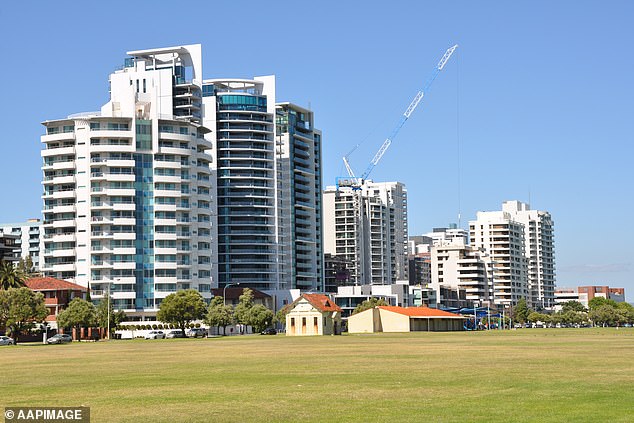 Many Australians shared their own problems with landlords (pictured, a block of units in Perth)