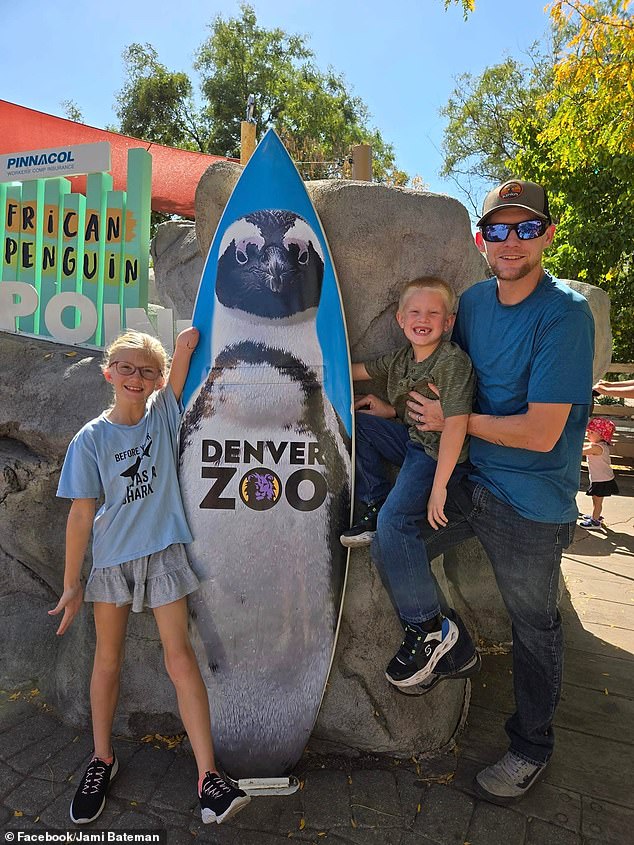 Now the family is trying to find a way to pay for their daughter's new arm themselves, while Jami has launched a GoFundMe page. (Photo: Remy with her brother and father)