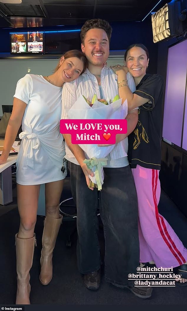 The normally upbeat radio hosts shared a gallery of gorgeous photos on Instagram, capturing the sweet farewell party they threw for their co-host of their hosting show The Pick Up.