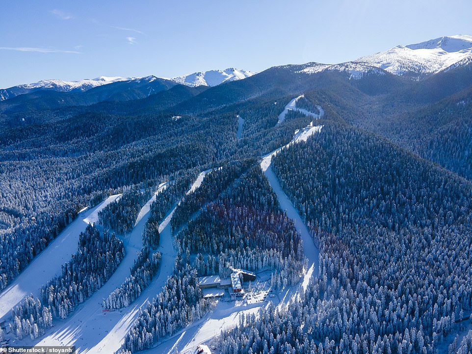 The ranking was compiled by comparing the total cost at 36 resorts for a basket of essentials: a six-day ski pass and ski boot rental for one person, plus ski school (five to six half days) and a variety of drinks and lunch on the slopes. Borovets in Bulgaria comes second with a cost of £563.