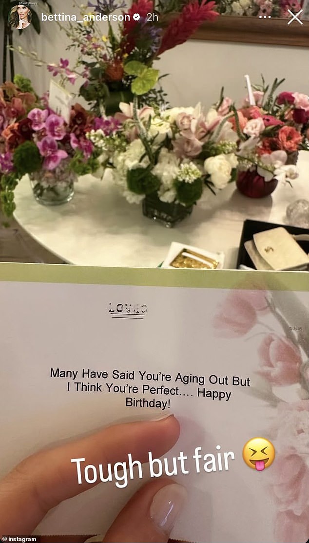 Anderson herself has been dropping not-so-subtle hints of romance, sharing photos of a romantic flower delivery in an Instagram Story, in which she discreetly tagged her new boyfriend, @donaldtrumpjr in the top left corner.