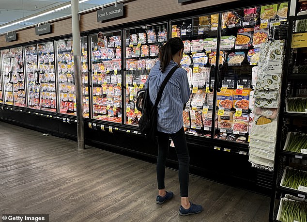 The store said the safety of its customers and staff was an issue, as well as increasing theft (Photo: A customer at a Safeway store in San Francisco)