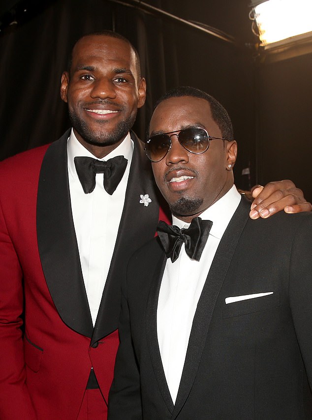 LeBron James (left) and musician Sean "diddy" Combs attends the 2013 ESPY Awards in Los Angeles