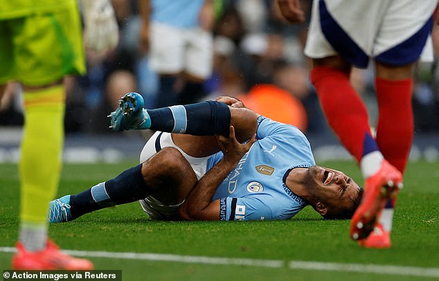 Ballon d'Or winner and team anchor Rodri is out for the entire season after suffering an anterior cruciate ligament problem this season.