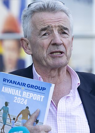 Controversial: Ryanair boss Michael O'Leary