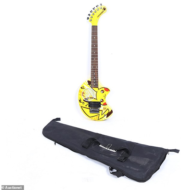 Celebrity status: Items linked to famous names, such as Ed Sheeran's Pokémon guitar, are popular with collectors.