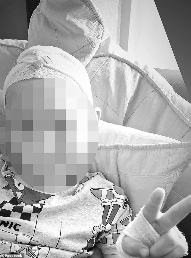 The couple allegedly shaved their son's head and eyebrows, bandaged his head to make it look like he was receiving radiation treatment, and made him travel in a wheelchair.