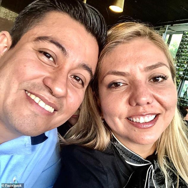 Angamacurito Mayor Hermes Pacheco (left) and his wife Lucy Cardona Aguilera (right) have not publicly commented on the murder of her brother and sister-in-law, two US citizens who were shot dead on Wednesday evening