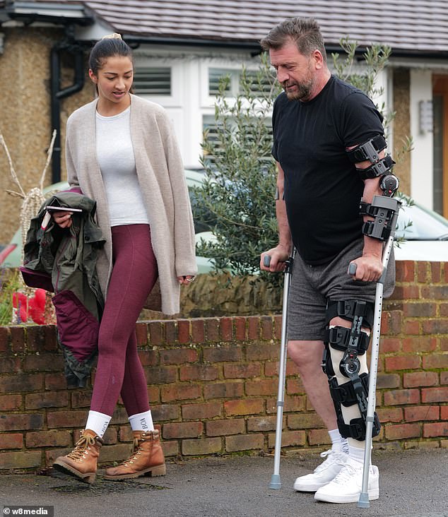 The DIY SOS presenter has since revealed that it could take him around nine months to recover from his injuries.