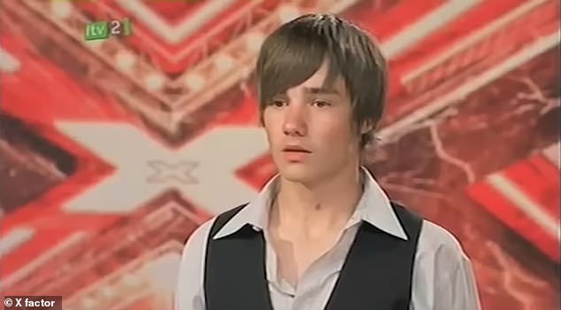 At 14, Liam first auditioned for the X Factor, where he impressed the judges with a moving rendition of Frank Sinatra's Fly Me To The Moon, but failed to make it through.