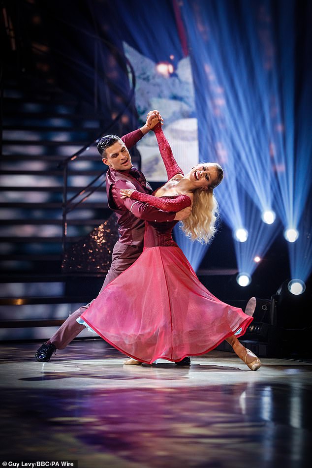 Alongside the comedian, Love Island star Tasha Ghouri heads to the final with her dance partner Aljaz Skorjanec.