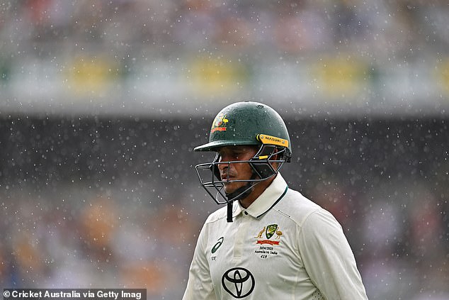 Usman Khawaja played with a real sense of purpose to not be out of the 19th