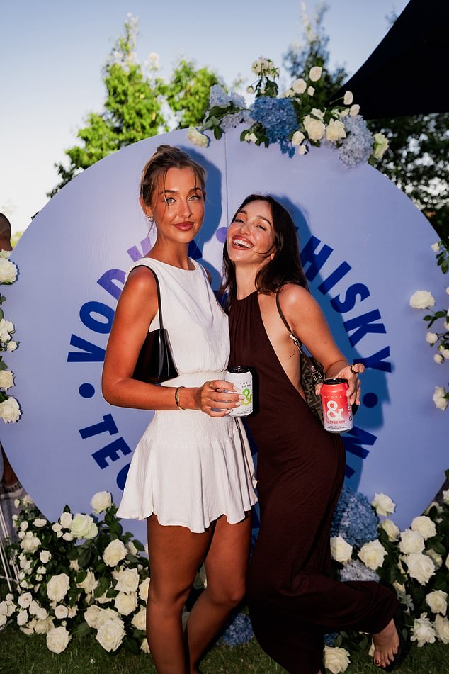 Sammy Robinson dazzled in a crisp white minidress that perfectly captured the summer vibe, while Bella Varelis opted for a sultry look.