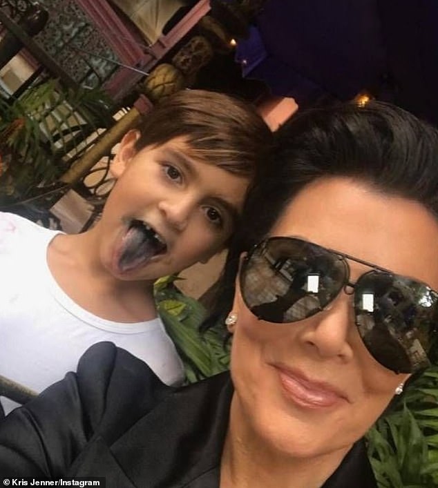 1734223779 539 Kris Jenner pays tribute to grandsons Mason 15 and Reign