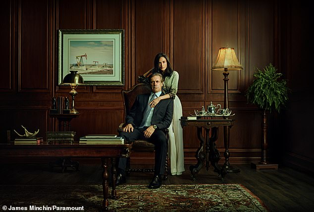 Demi Moore plays the wife of an oilman, played by Jon Hamm