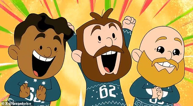 The Philly Specials consist of Jordan Mailata, Jason Kelce and Lane Johnson.