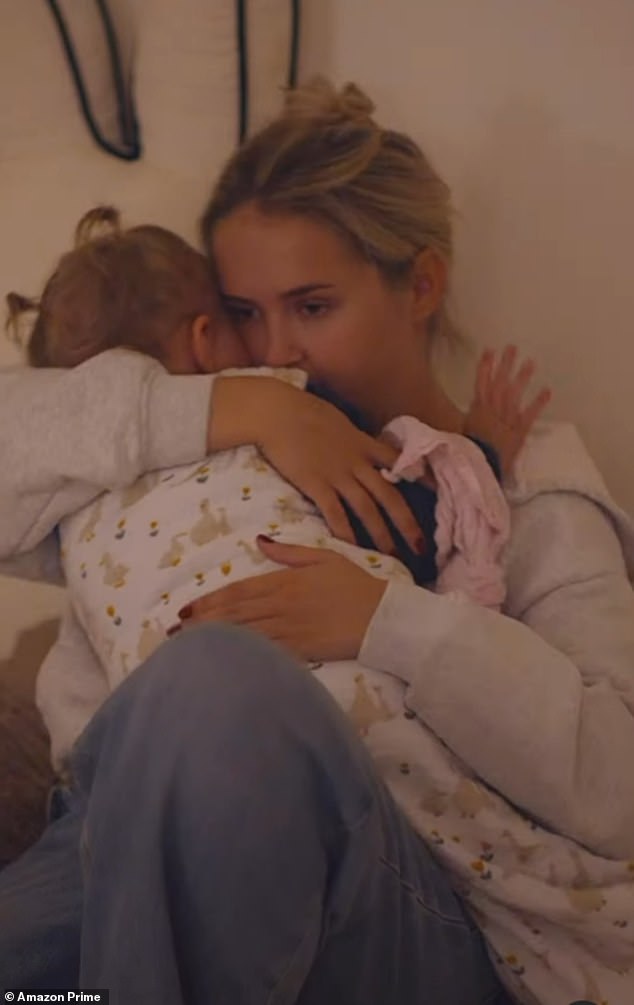 The short trailer, which films the star's busy life over the past four months, shows Molly comforting her crying daughter Bambi while also balancing the launch of her new clothing brand.