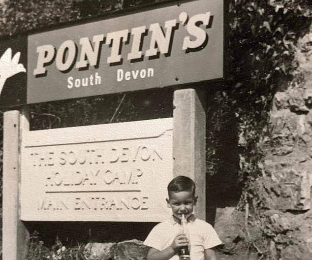 A nephew of Fred Pontin, photographed in the early 1960s.