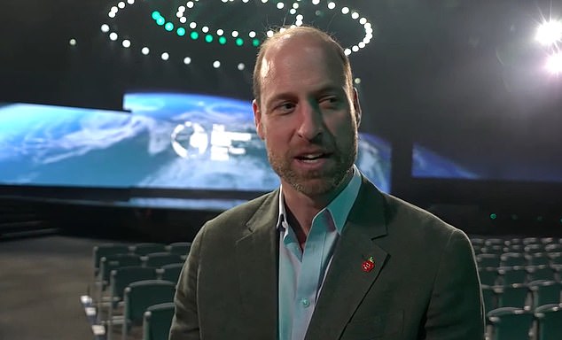 Prince William spoke to the BBC and Sky News about his wife, the Princess of Wales, as he prepared to host his fourth annual Earthshot Awards in Cape Town.