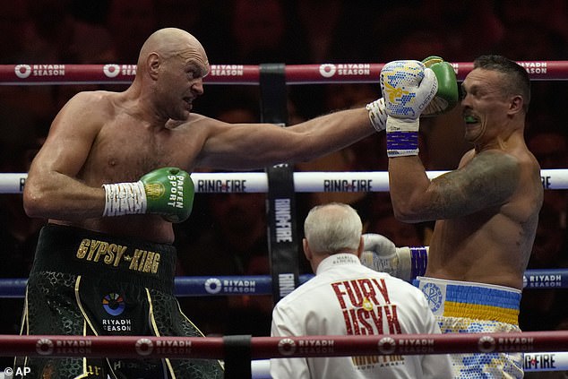 Fury is looking for revenge after suffering his first-ever career defeat at the hands of Usyk in May