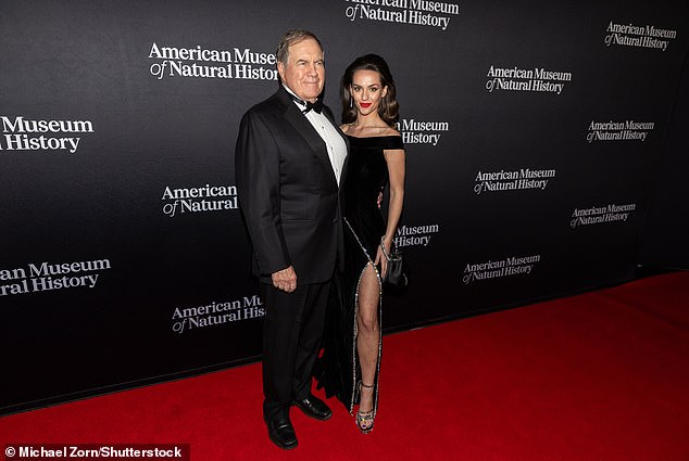 Belichick and Hudson pictured on the red carpet at an event in New York earlier this month