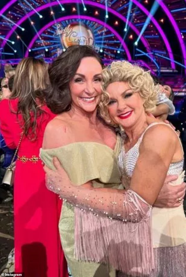 Shirley and Sarah Hadland pose after the final