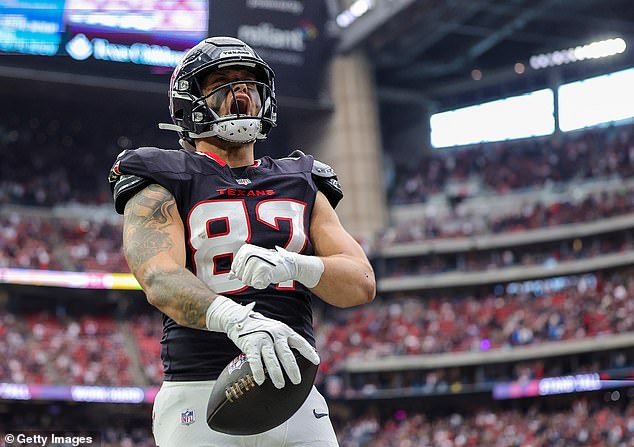 Just two weeks ago, the rookie tight end scored the first touchdown of his young NFL career