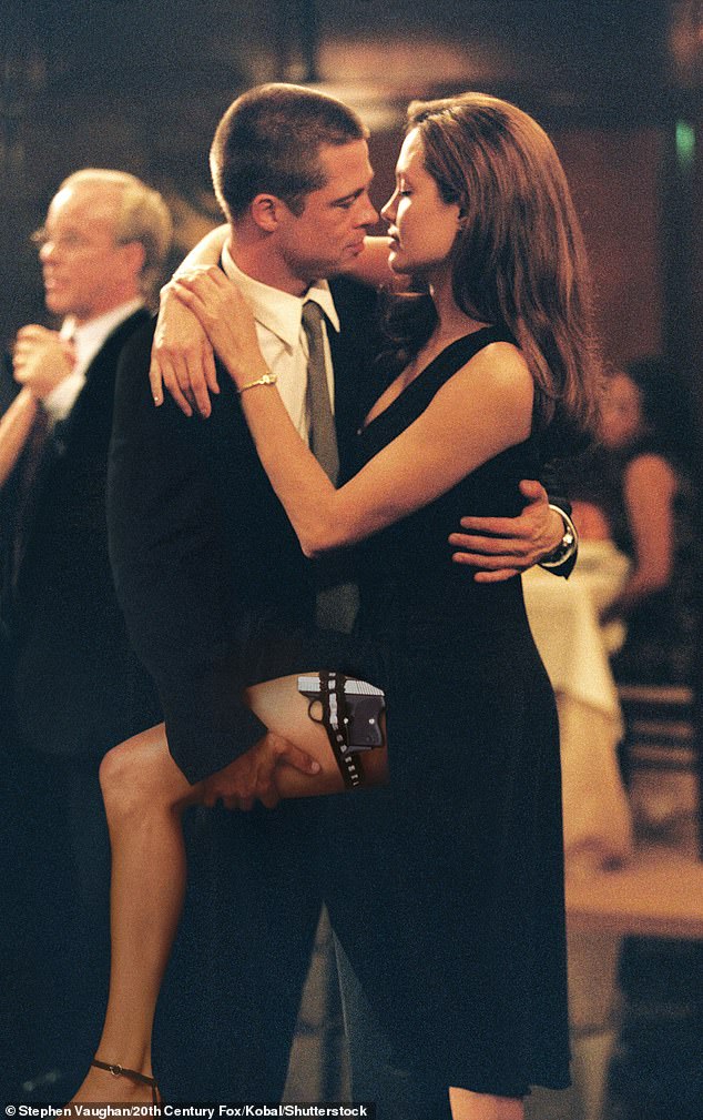 If both parties sign, it will be 20 years since they met on the set of Mr & Mrs Smith (pictured)