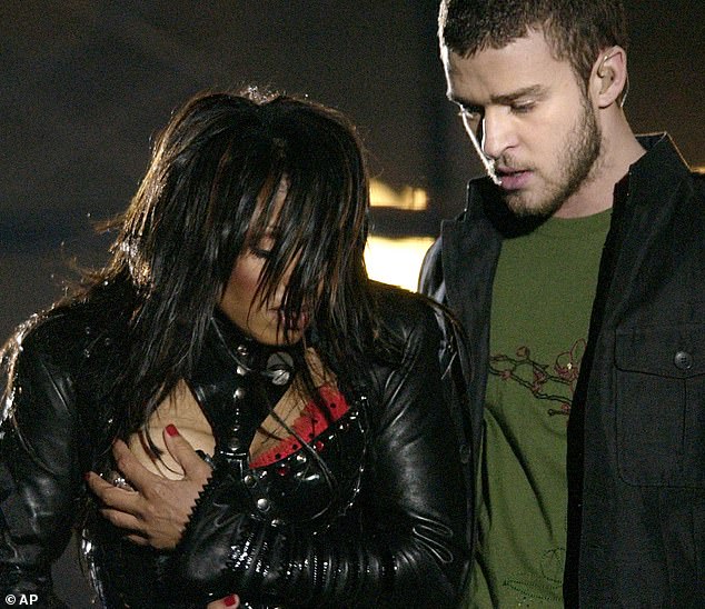 Timberlake's recent wardrobe mishap comes more than a decade after his infamous incident at the 2004 Super Bowl with Janet Jackson.