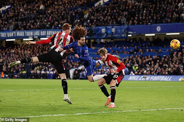 Cucurella's goal led Enzo Maresca's team towards the fight against the Bees