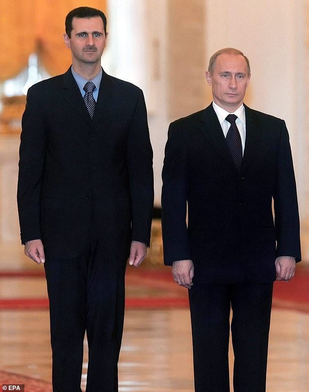 Assad is accused of airlifting millions of his own people's money to Moscow for deposit with moneylenders in the city.