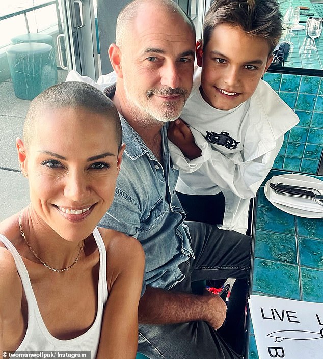 Edwards is best friends with Clapp's ex-partner Leah Simmons, founder of the fitness website K¿¿I¿¿, and mother of his teenage son Ryder (all pictured in May).