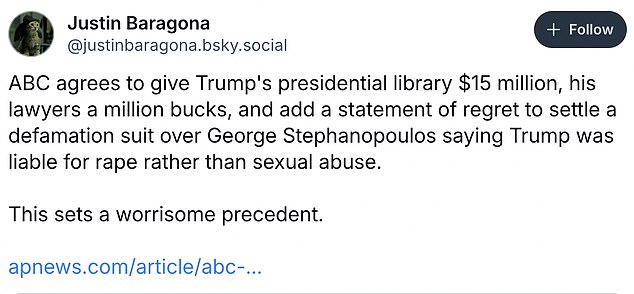 1734328777 132 MSNBC Host Denounces ABC George Stephanopouloss 15 Million Defamation Settlement