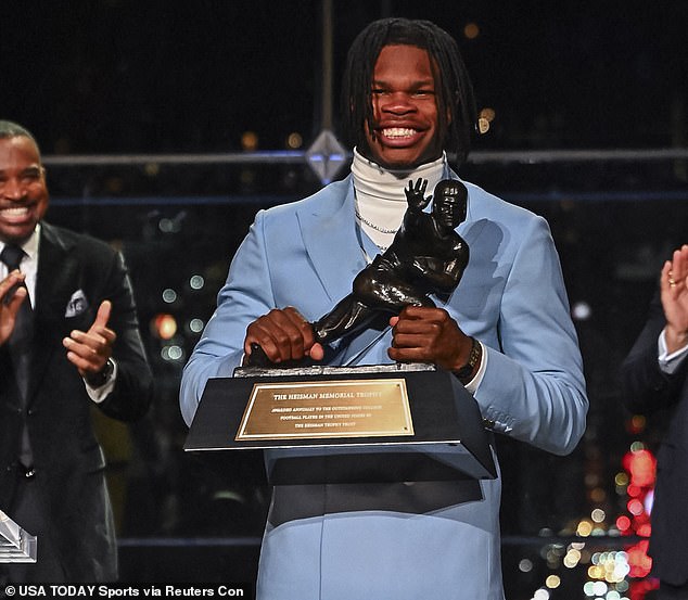 Hunter became the second Heisman winner in Colorado history when he defeated Ashton Jeanty