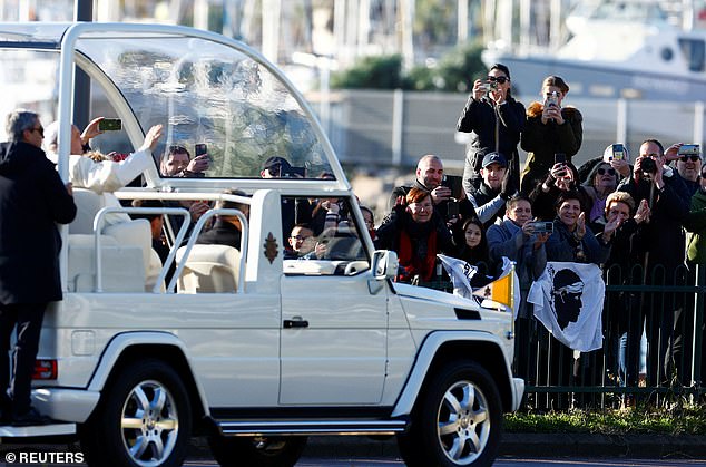 The Stuttgart-based automaker has been supplying popemobiles to the Vatican for 45 years, according to the company.