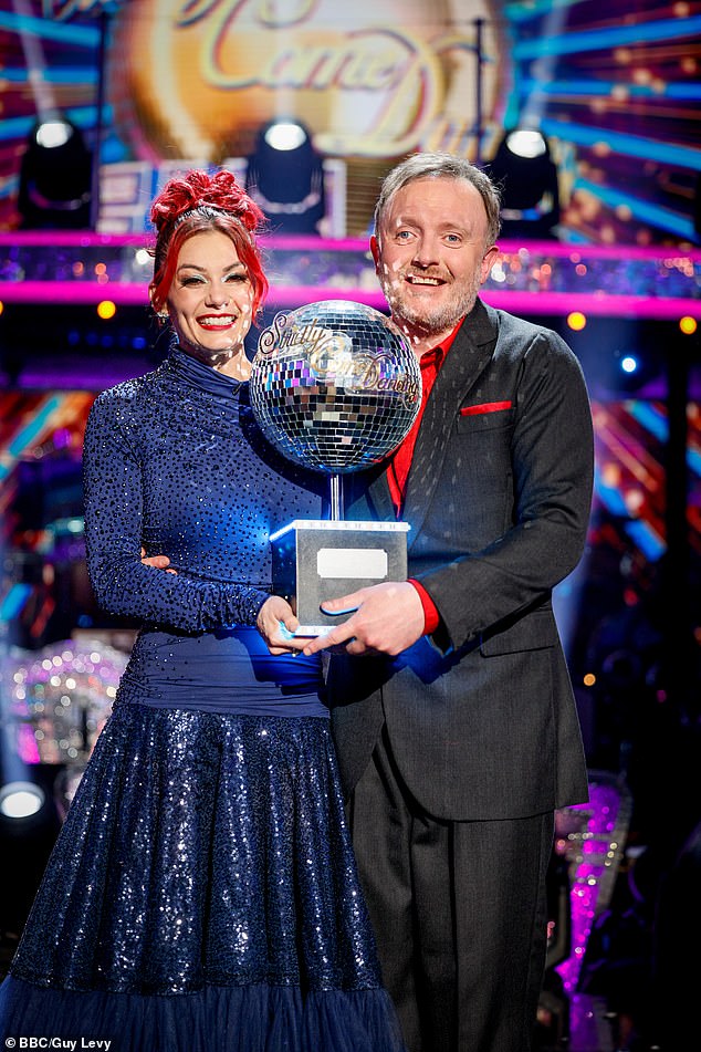 The much-loved comedian was crowned champion during the live final on Saturday, alongside partner Dianne Buswell, after beating fellow finalists Tasha Ghouri, JB Gill and Sarah Hadland.