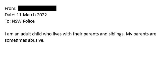 The three older sisters gradually informed police by email about the abuse, recording video and audio on their parents' tablets.