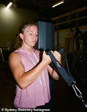 Sweeney spent months building up her 5-foot-3 frame into muscle to produce and more authentically portray the pioneering 56-year-old fighter.