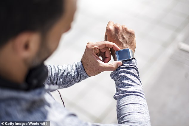 In research examining 33 separate studies involving nearly 100,000 adults wearing fitness trackers, experts found that higher counts were linked to better mental health.