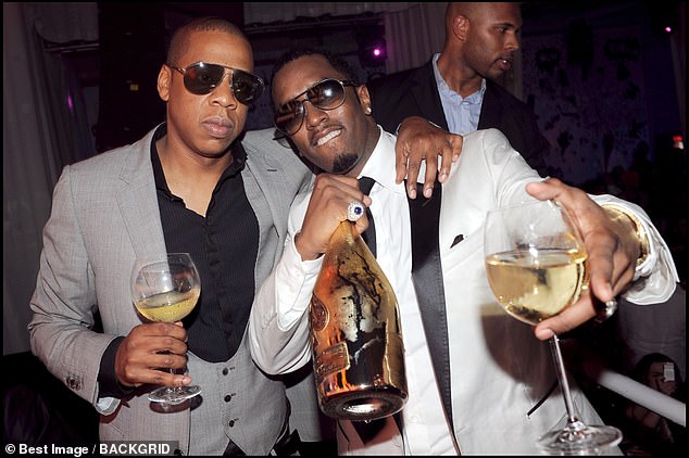 Rap legend Jay-Z was named in a new lawsuit alleging that he and Diddy (pictured together in 2008) raped a 13-year-old girl in 2000. Both men deny the allegations.