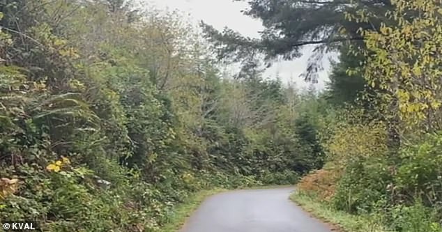 After a three-day search, her naked body was found in the coastal forest of Coos County, less than two miles from her home.