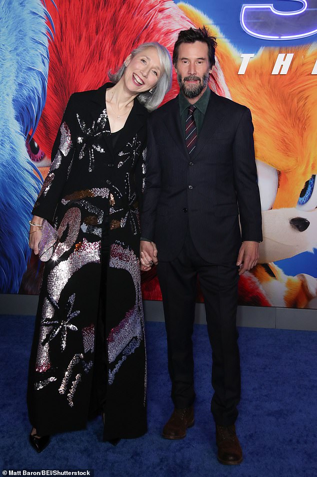 The John Wick star, 59, and his 54-year-old partner, an accomplished visual artist, looked like a glamorous couple as they dazzled on the red carpet at the iconic TCL Chinese Theatre.