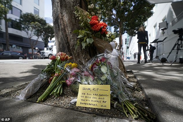 Floral tributes were left near the spot where Lee was fatally stabbed. Lee's death stunned the tech community as fellow executives and engineers paid tribute to the charismatic entrepreneur's generosity and genius