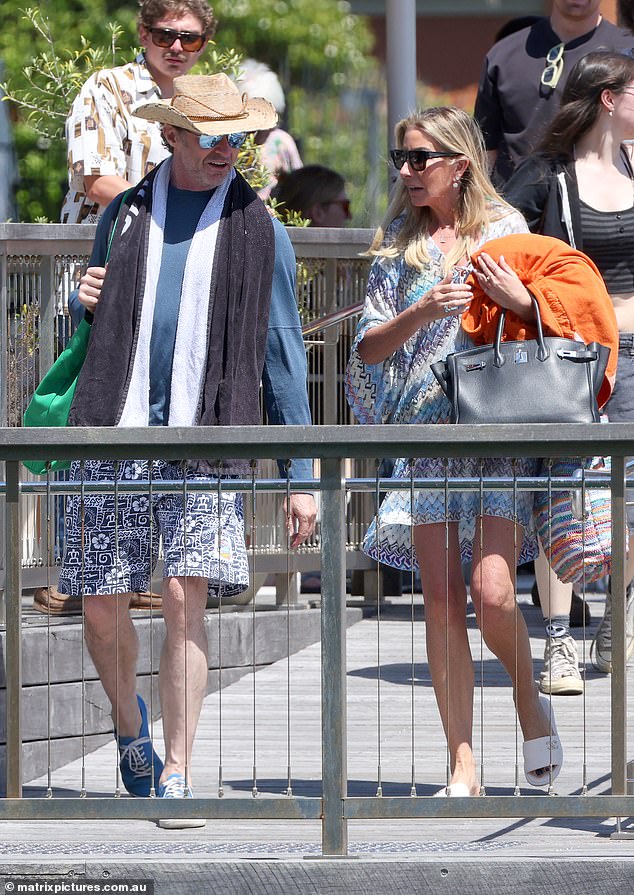 The Australian actor was spotted at a Sydney cafe over the weekend by an excited fan who spotted the actor enjoying lunch.