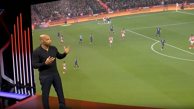 1734423286 657 Thierry Henry delivers damning assessment of Arsenals predictable attack as