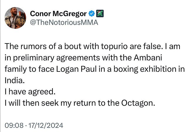 1734445061 143 Conor McGregor confirms big boxing fight against Logan Paul and