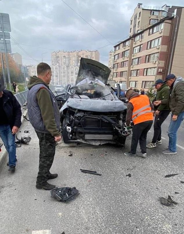 And in late November, Russian naval commander Captain Valery Trankovsky, 47, was killed in a car bomb attack in Sevastopol.